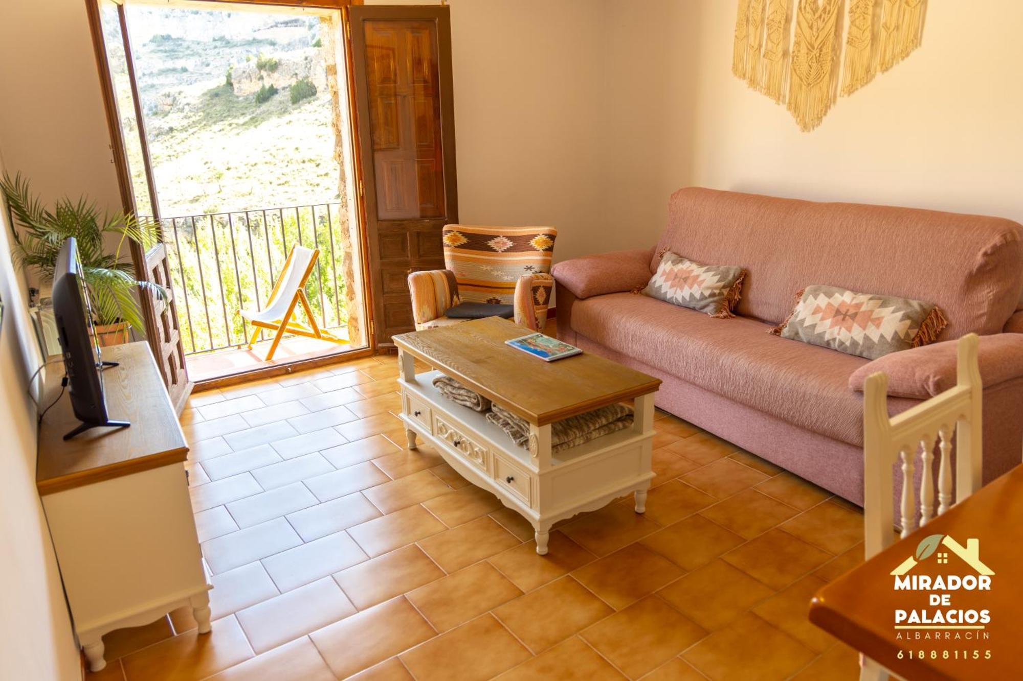 Mirador De Palacios- Centrico Con Vistas Y Parking Cerca Albarracín Esterno foto