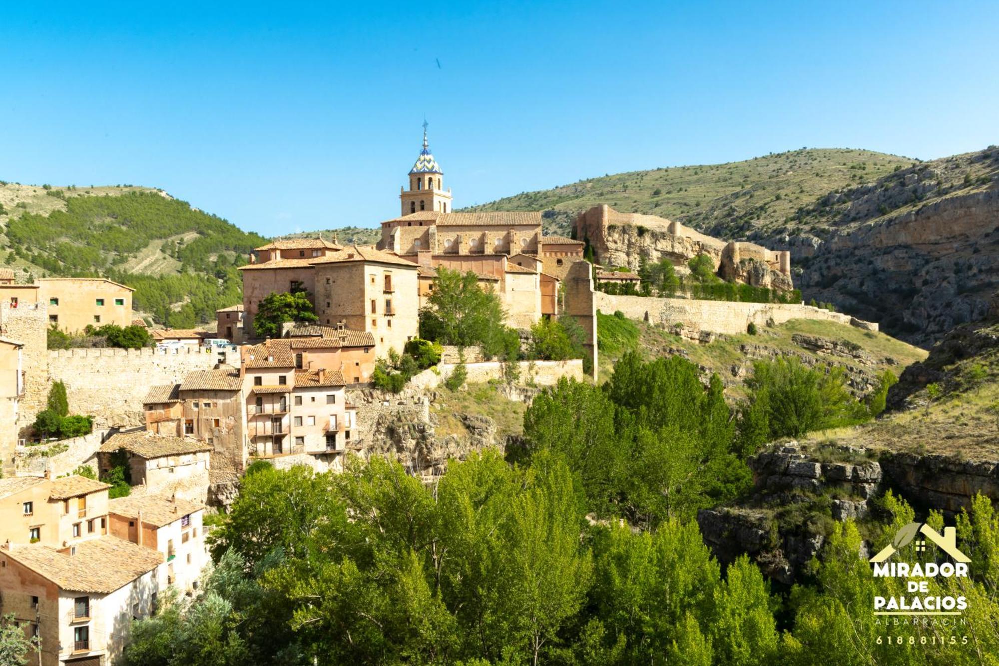 Mirador De Palacios- Centrico Con Vistas Y Parking Cerca Albarracín Esterno foto